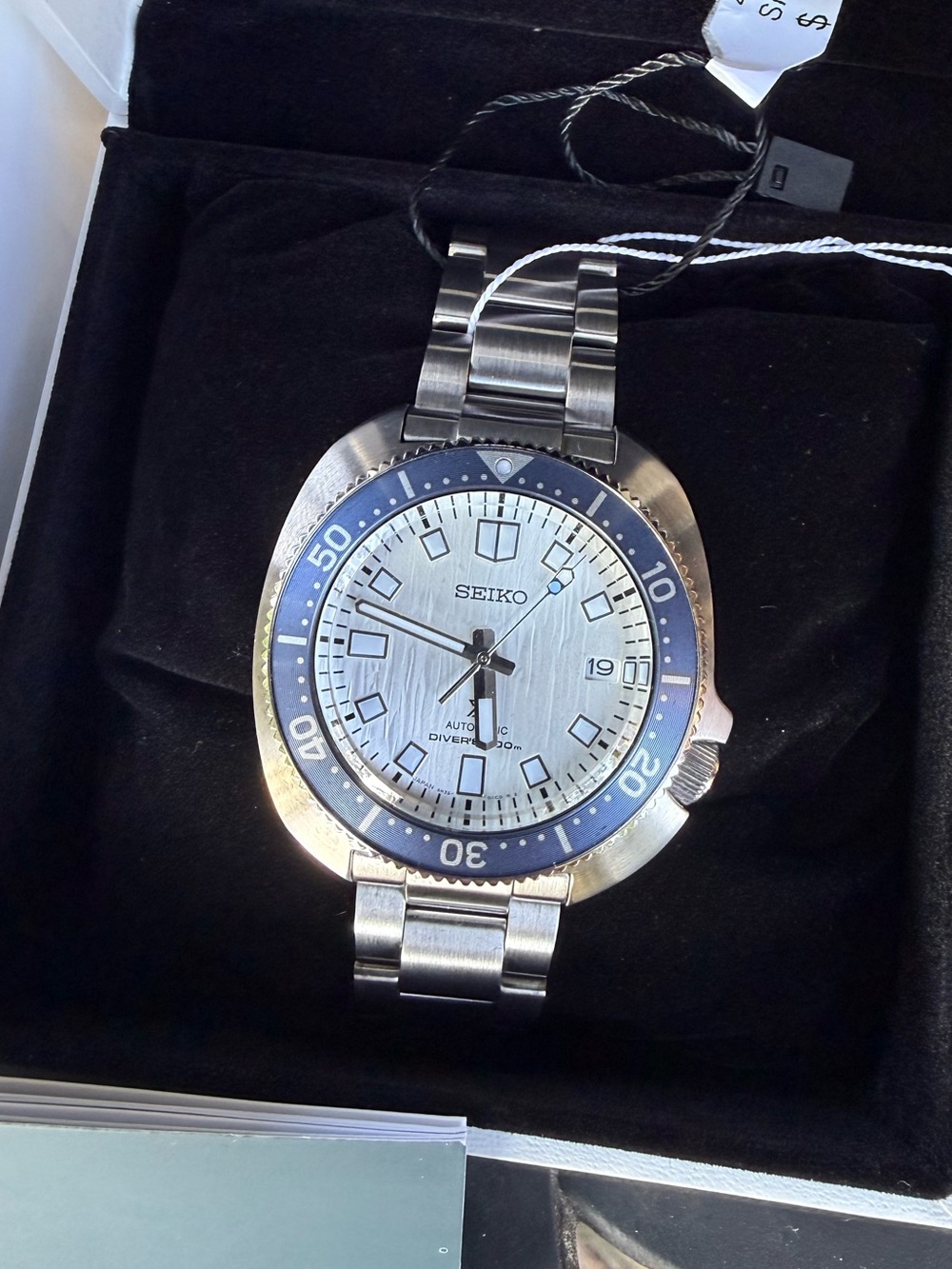 Seiko Prospex SPB301 Glacier- Save the Ocean Limited - full set